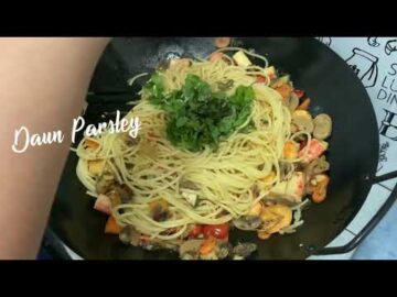 Dapor Terbalik - Spaghetti Aglio Olio