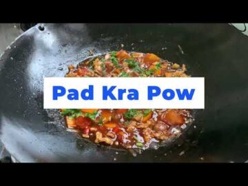 Dapor Terbalik - Pad Kra Pow