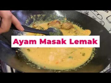 Dapor Terbalik - Ayam Masak Lemak